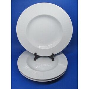 Eschenbach Germany PR Set Of 3 White 12" Dinner Plates VGC